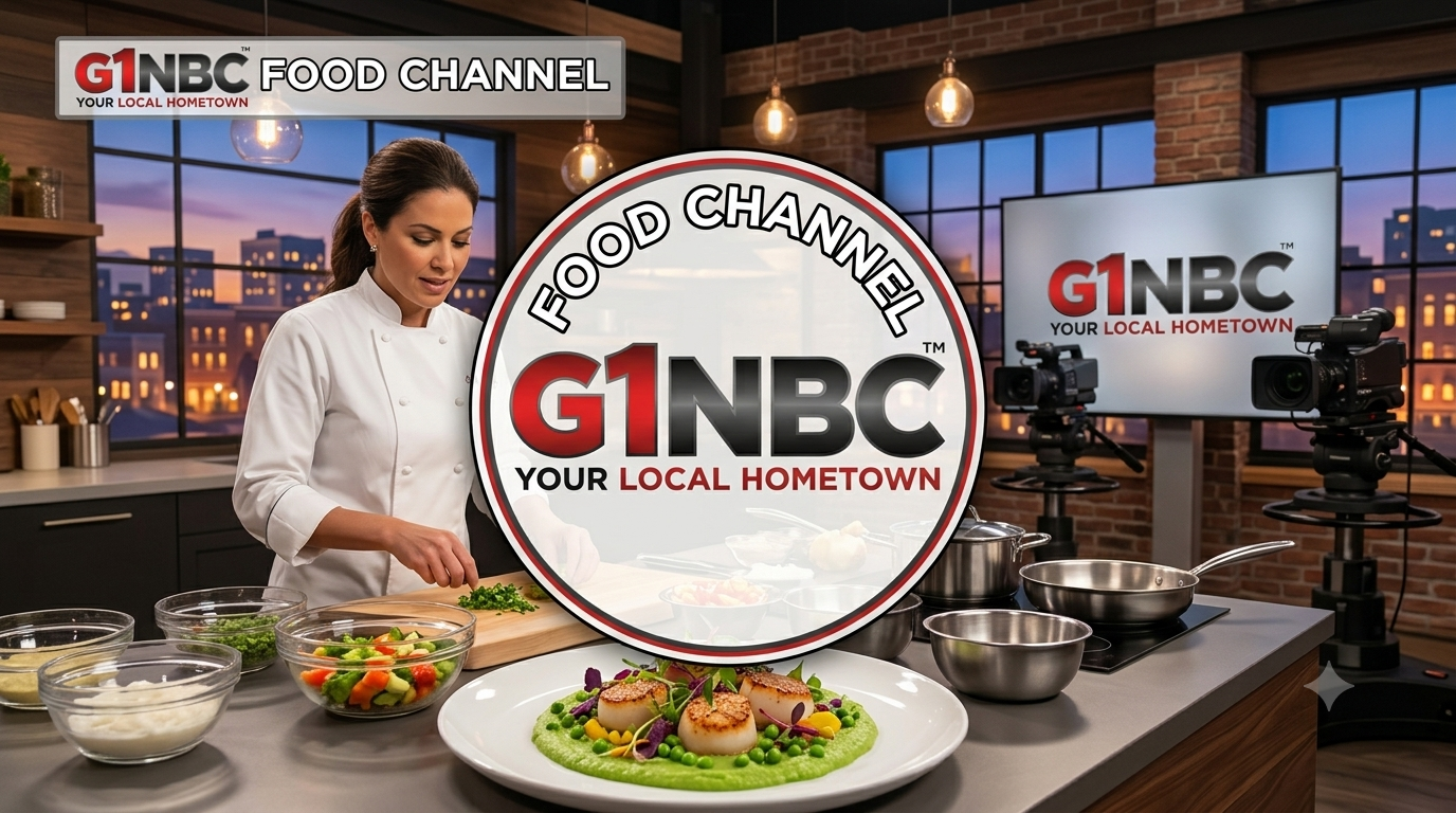 ​G1NBC GLOBAL 1 NETWORK BROADCASTING COMPANY ANNOUNCES LAUNCH OF THE G1NBC FOOD CHANNEL ACROSS LOCAL, STATE, AND NATIONAL PLATFORMS